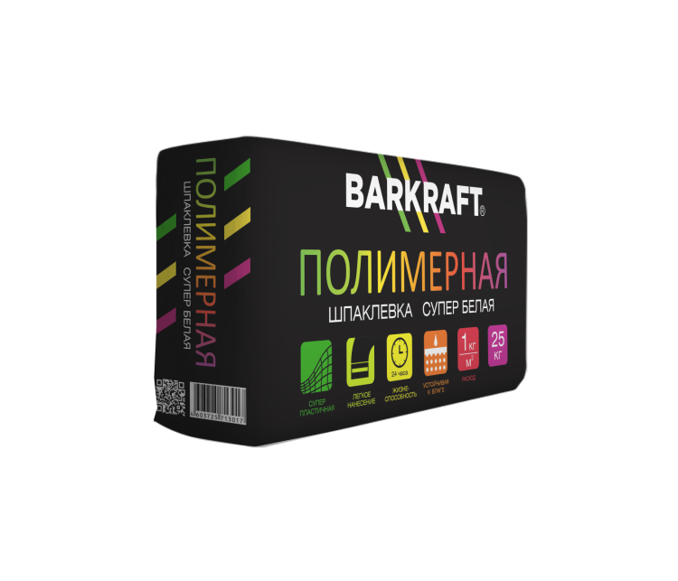 BARKRAFT Шпаклевка ПОЛИМЕРНАЯ , 54 шт/25 кг