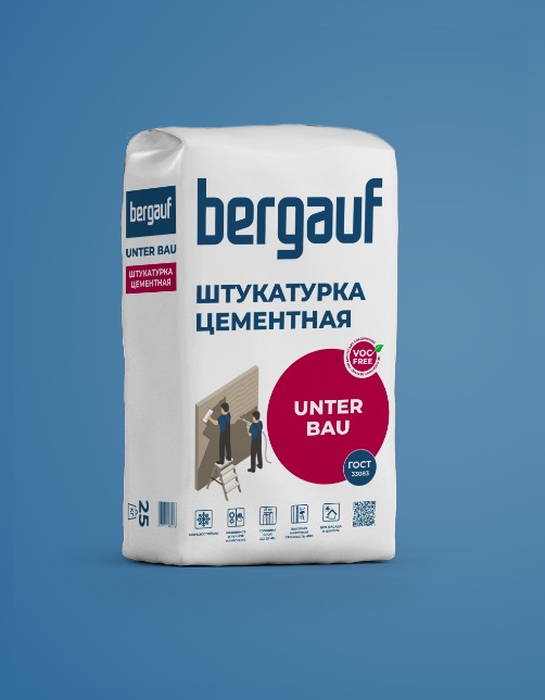 Штукатурка Bergauf Unter Bau 25 кг.