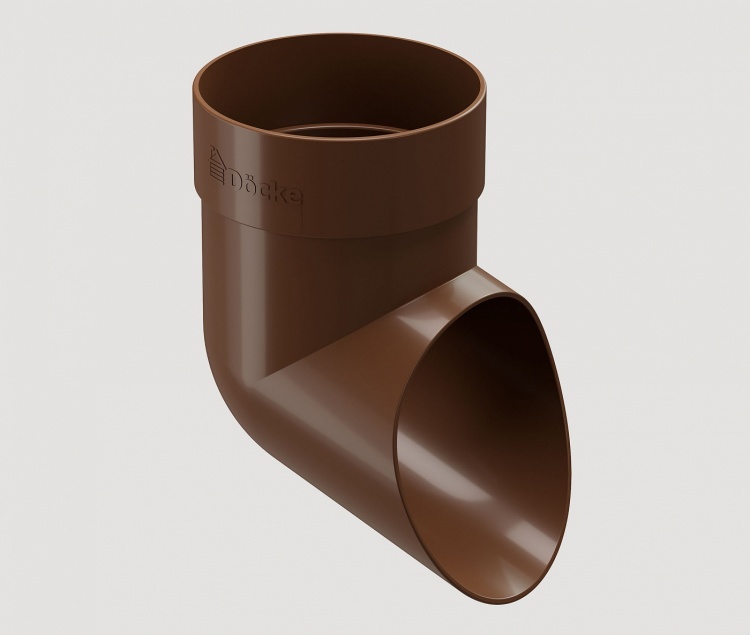 Наконечник водостока DOCKE Standard, светло-коричневый
