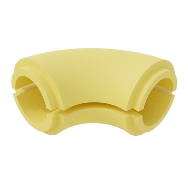 Отвод 90 градусов ППУ 57x50 мм без покрытия