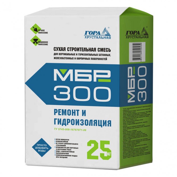Ремонтная смесь для Бетона (МБР 300) 25кг