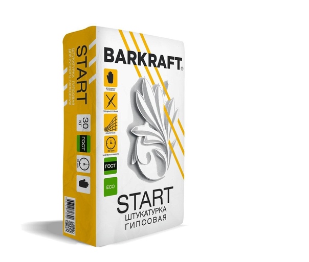 BARKRAFT Штукатурка PH  START, 30 кг (49шт)